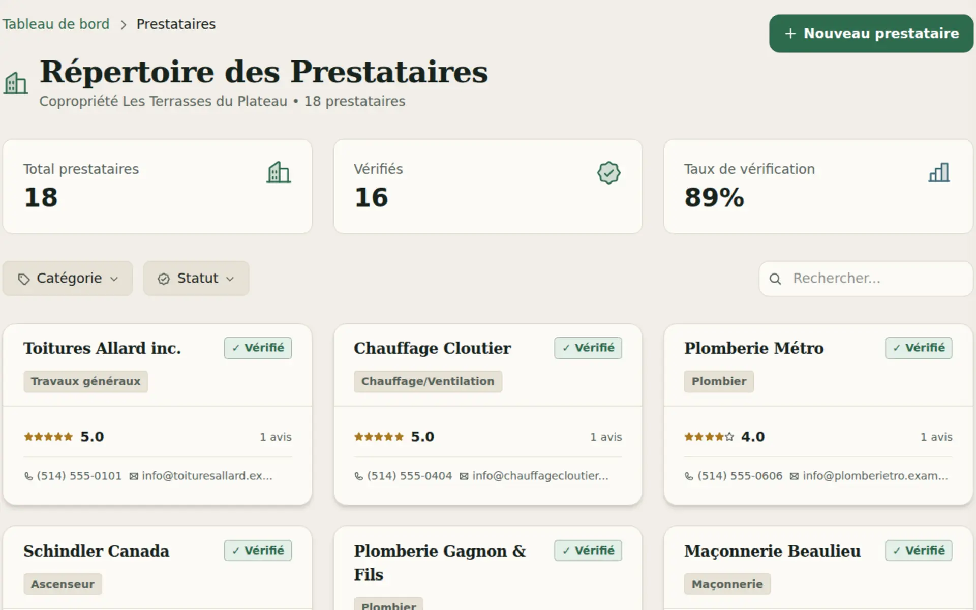 Répertoire prestataires Kohabit