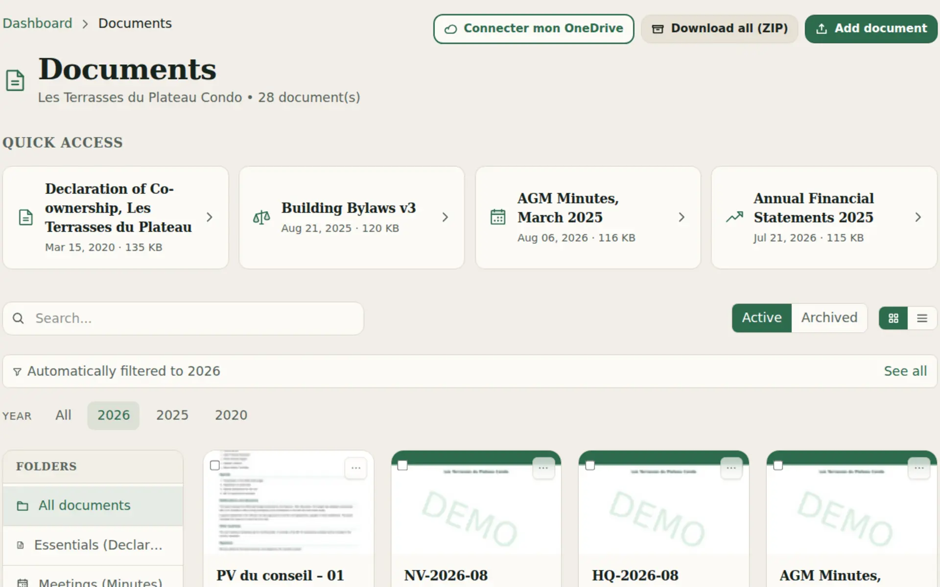 Kohabit document manager
